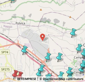 Mappa Via Boscofangone Zona Industriale Asi, 80035 Marigliano NA, Italia (3.981)