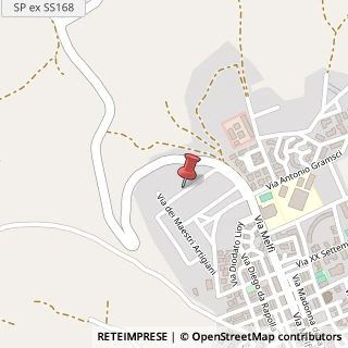 Mappa Via Colonnello Ruggero Albergo, 14, 85029 Venosa, Potenza (Basilicata)