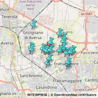 Mappa Via Monte Grappa, 81030 Succivo CE, Italia (1.4625)