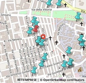 Mappa Via Francesco Paolo Lorusso, 70014 Conversano BA, Italia (0.15)
