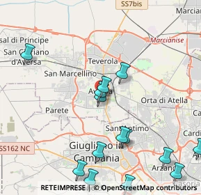 Mappa Via Raffaello, 81031 Aversa CE, Italia (5.38214)