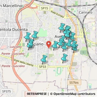 Mappa Via Gioacchino A. Rossini, 81030 Lusciano CE, Italia (0.889)