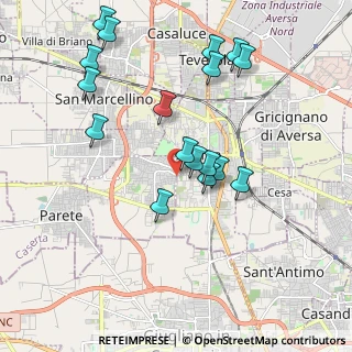 Mappa Via Gioacchino A. Rossini, 81030 Lusciano CE, Italia (2.11235)