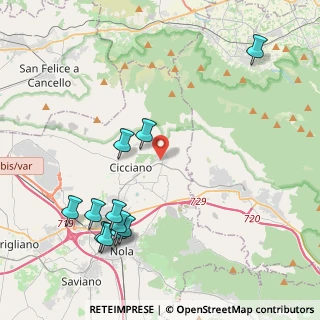 Mappa Via Luigi D'Avanzo, 80030 Roccarainola NA, Italia (5.26727)