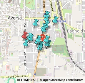 Mappa Viale John Fitzgerald Kennedy, 81031 Aversa CE, Italia (0.314)