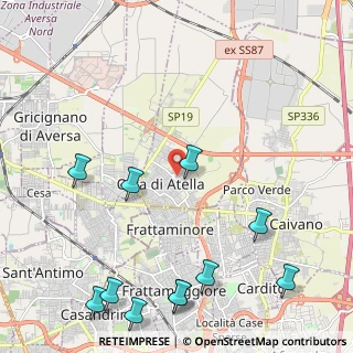 Mappa Via Massimo Dell Aversana, 81030 Orta di Atella CE, Italia (3.13364)