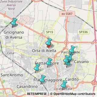 Mappa Via Massimo Dell Aversana, 81030 Orta di Atella CE, Italia (2.68)