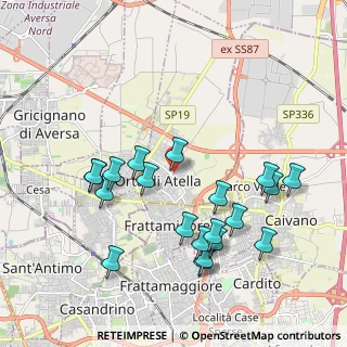 Mappa Via Massimo Dell Aversana, 81030 Orta di Atella CE, Italia (2.215)