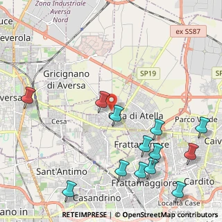 Mappa Via A. Tinto, 81030 Succivo CE, Italia (2.94308)