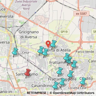 Mappa Via A. Tinto, 81030 Succivo CE, Italia (2.86769)