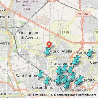 Mappa Via Cicerone, 81030 Succivo CE, Italia (3.34)
