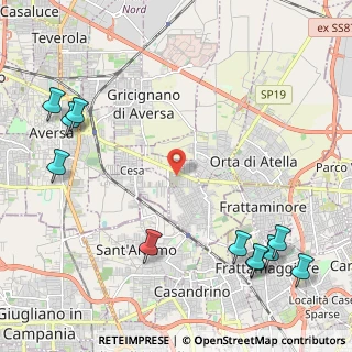 Mappa Via Benedetto Croce, 81030 Sant'Arpino CE, Italia (3.27091)