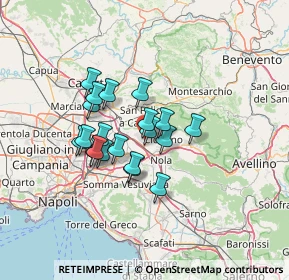 Mappa Via Interporto Campano Lotto D, 80035 Nola NA, Italia (10.6925)