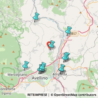 Mappa Via Piante, 83030 Montefredane AV, Italia (4.51417)