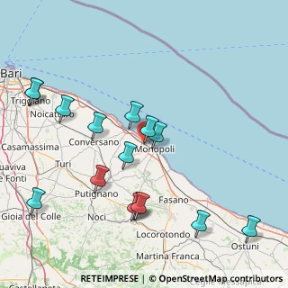 Mappa 70043 Zona Industriale BA, Italia (19.41533)