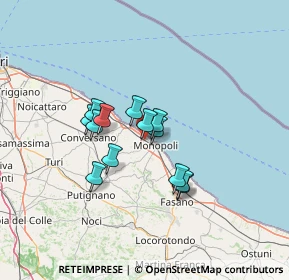 Mappa 70043 Zona Industriale BA, Italia (10.33)