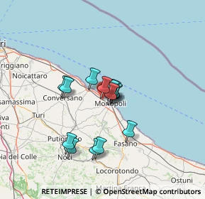 Mappa 70043 Zona Industriale BA, Italia (10.41857)