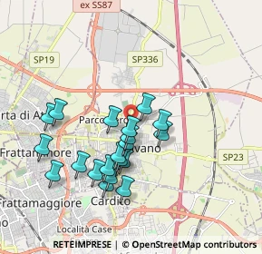 Mappa SS 87, 80023 Caivano NA, Italia (1.7905)
