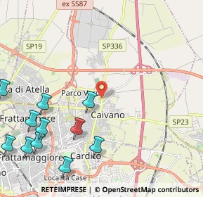 Mappa SS 87, 80023 Caivano NA, Italia (3.9045)