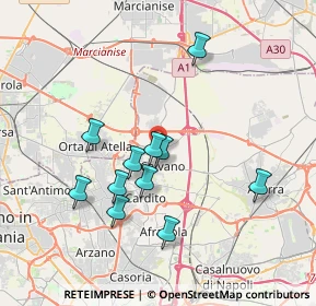 Mappa SS 87, 80023 Caivano NA, Italia (3.61455)