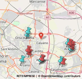 Mappa SS 87, 80023 Caivano NA, Italia (5.37533)