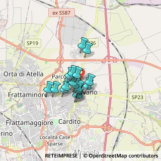 Mappa SS 87, 80023 Caivano NA, Italia (1.11222)