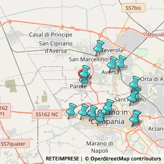 Mappa Via Guglielmo Marconi, 81030 Parete CE, Italia (4.54125)