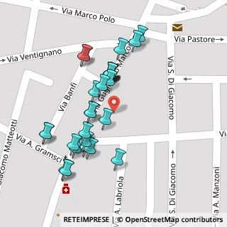 Mappa Via Guglielmo Marconi, 81030 Parete CE, Italia (0.06179)