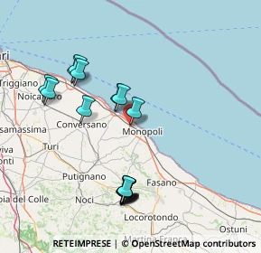 Mappa VIA BAIONE Z.I. nc, 70043 Zona Industriale BA, Italia (16.77118)