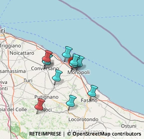 Mappa VIA BAIONE Z.I. nc, 70043 Zona Industriale BA, Italia (10.87182)