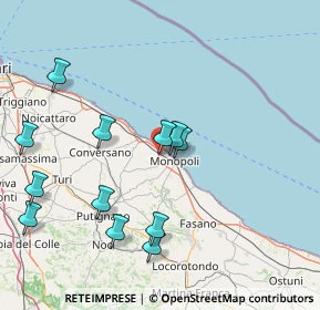 Mappa VIA BAIONE Z.I. nc, 70043 Zona Industriale BA, Italia (18.2475)