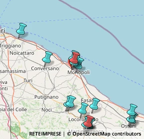 Mappa VIA BAIONE Z.I. nc, 70043 Zona Industriale BA, Italia (20.59526)