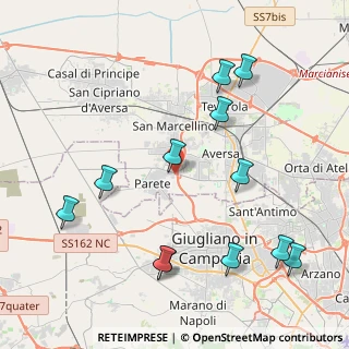Mappa Via Borsellino Paolo, 81030 Lusciano CE, Italia (5.09)