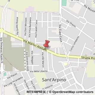 Mappa Via Martiri Atellani, 9, 81030 Sant'Arpino, Caserta (Campania)