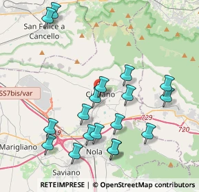 Mappa Corso Giuseppe Garibaldi, 80033 Cicciano NA, Italia (4.53944)
