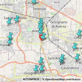 Mappa Via Goffredo Mameli, 81031 Aversa CE, Italia (3.017)
