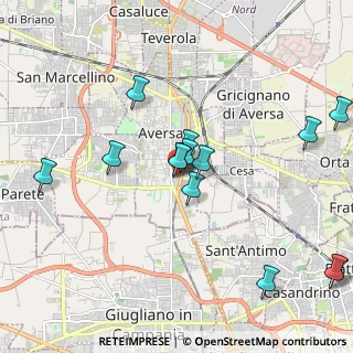 Mappa Via Goffredo Mameli, 81031 Aversa CE, Italia (2.22286)