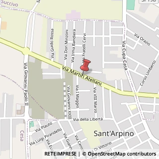 Mappa Via martiri atellani 57, 81030 Sant'Arpino, Caserta (Campania)