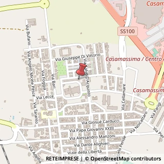 Mappa Via Do, 70010 Casamassima, Bari (Puglia)