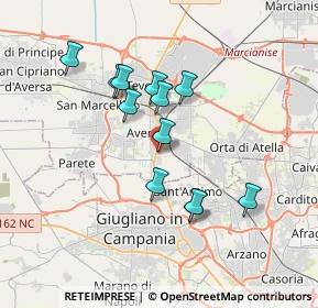 Mappa Via Eugenio Montale, 81031 Aversa CE, Italia (3.30833)