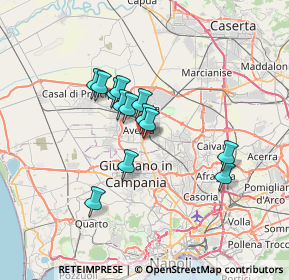 Mappa Via Eugenio Montale, 81031 Aversa CE, Italia (5.51769)