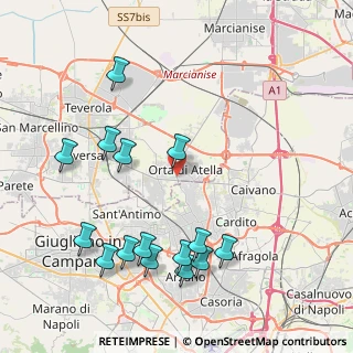 Mappa Via Rotondella, 81030 Sant'Arpino CE, Italia (5.012)
