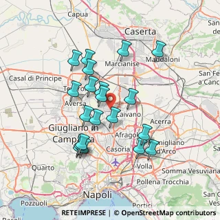 Mappa Via Atella, 81030 Orta di Atella CE, Italia (7.021)