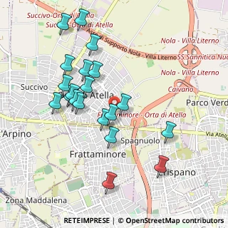 Mappa Via Atella, 81030 Orta di Atella CE, Italia (1.023)