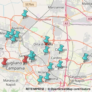 Mappa Via Atella, 81030 Orta di Atella CE, Italia (5.82471)