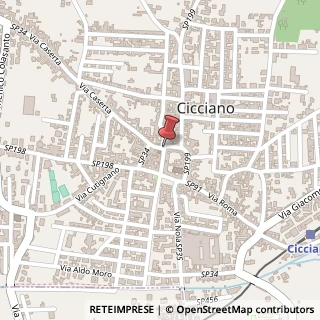 Mappa Via Antonio De Luca, 2, 80033 Cicciano, Napoli (Campania)