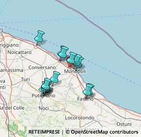 Mappa Via Fogazzaro, 70043 Zona Industriale BA, Italia (12.62533)