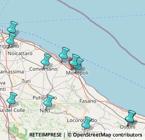 Mappa Via Fogazzaro, 70043 Zona Industriale BA, Italia (22.24273)