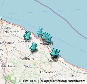 Mappa Via Fogazzaro, 70043 Zona Industriale BA, Italia (11.1775)