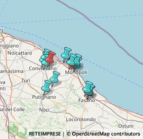 Mappa Via Fogazzaro, 70043 Zona Industriale BA, Italia (10.46231)